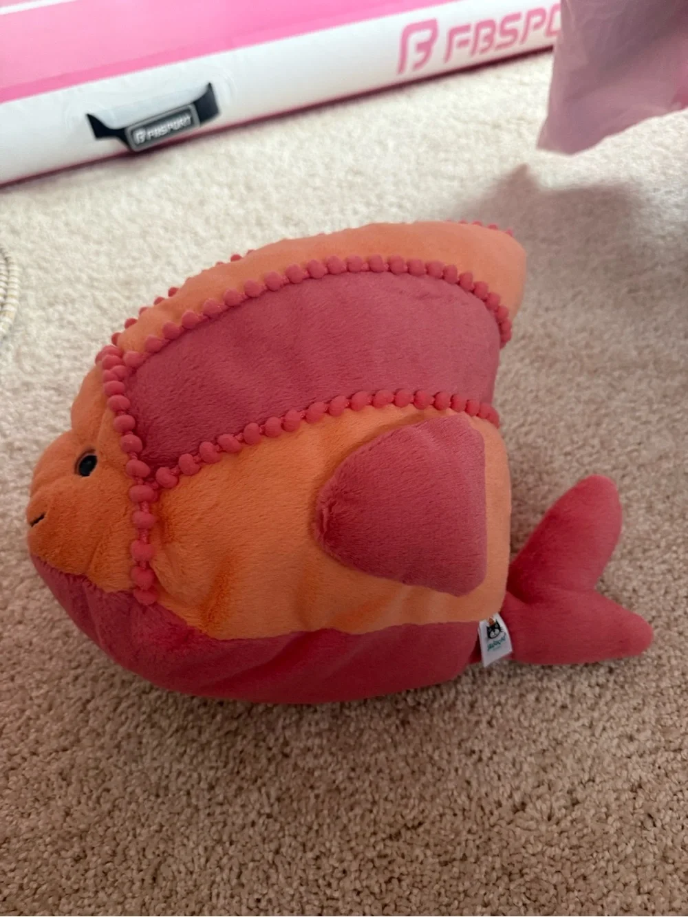 Jelly cat plush - Orange and Pink Fish new